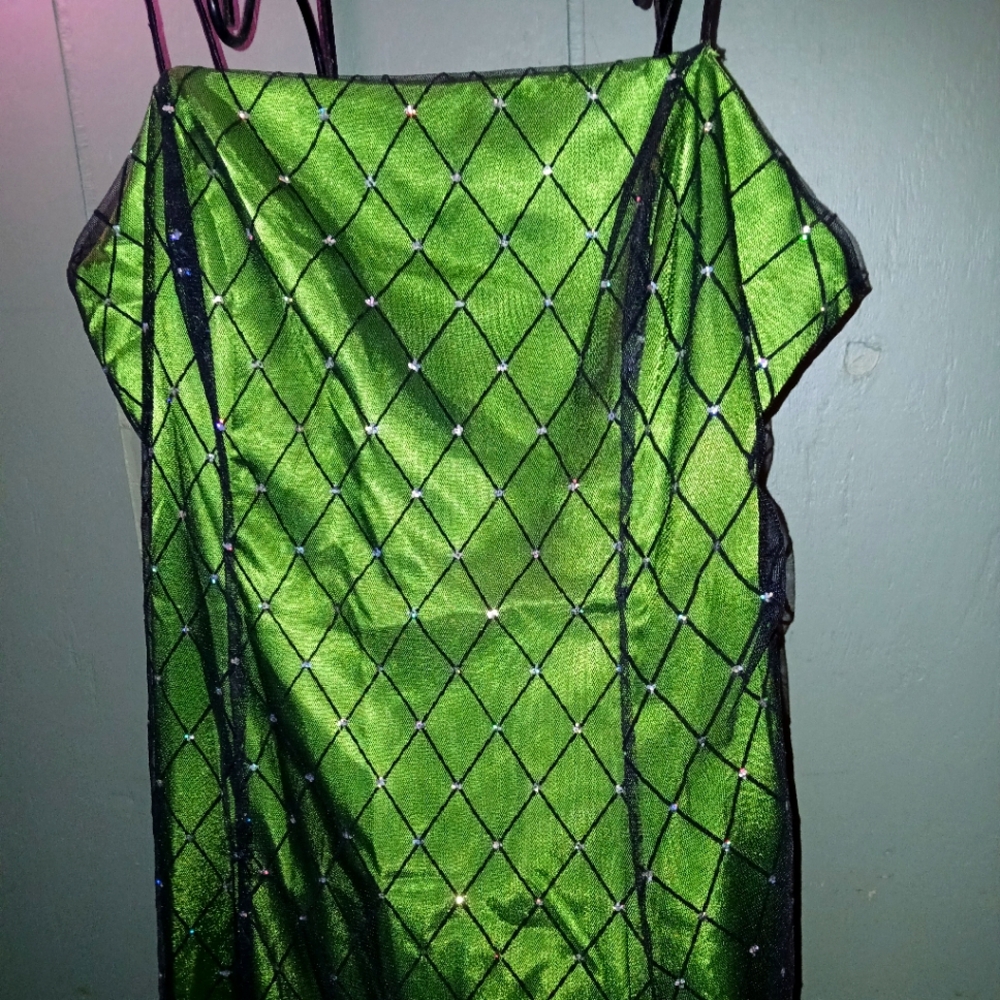 Green prom dress